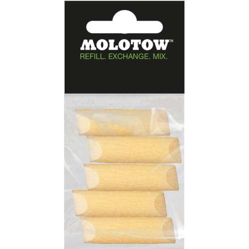 MOLOTOW™ High-Flow Chisel Keilspitzen, 4-8 mm, 5er-Set 