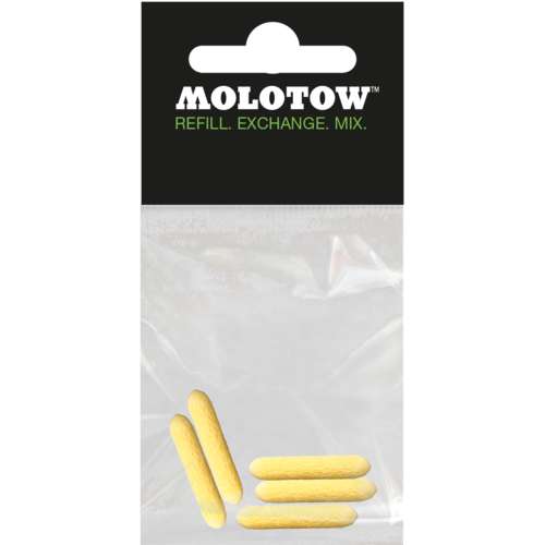 MOLOTOW™ High-Flow Rundspitzen, 4 mm, 5er-Set 