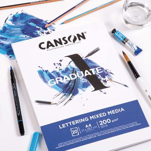 CANSON® Graduate Lettering Mixed Media Block 