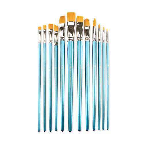 Royal & Langnickel® Gold Taklon Pinselset A, 12-teilig 