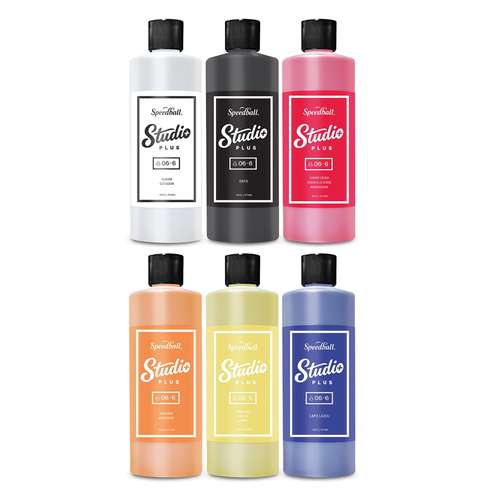 Speedball® Glasur Studio Plus, 6er Set 
