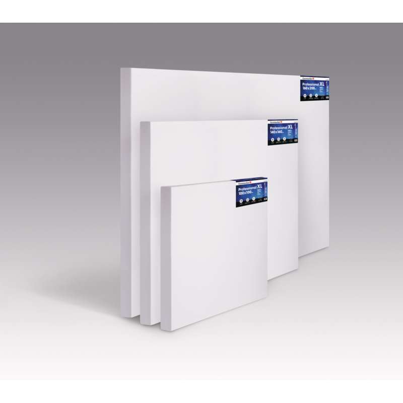 GERSTAECKER Professional XL Reinleinen-Keilrahmen, 60 cm x 120 cm, 1 Stück, 435 g/m², Einzelrahmen