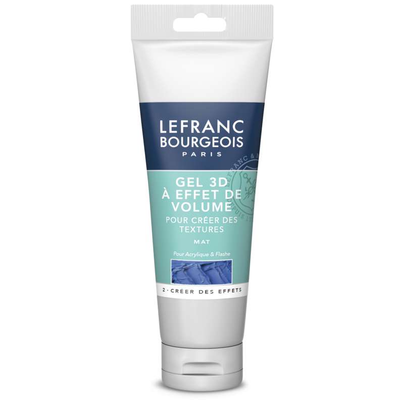 LEFRANC & BOURGEOIS Volumeneffekt 3D Malgel, Glänzend, 250 ml