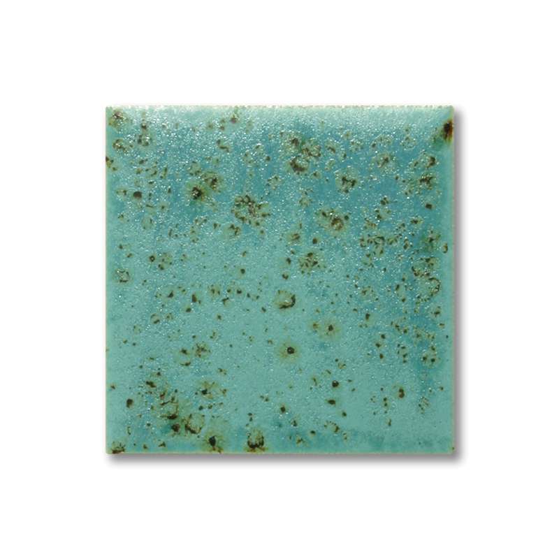 TERRA-SZ-COLOR Matt / Effektmatt Glasuren, 500-ml-Dose, flüssig, Türkis Sprenkel