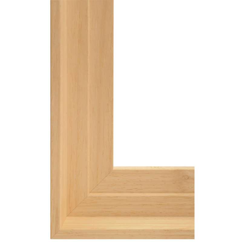 I LOVE ART Schattenfugenrahmen Natur, 40 cm x 50 cm, 1. Rechteckige Formate