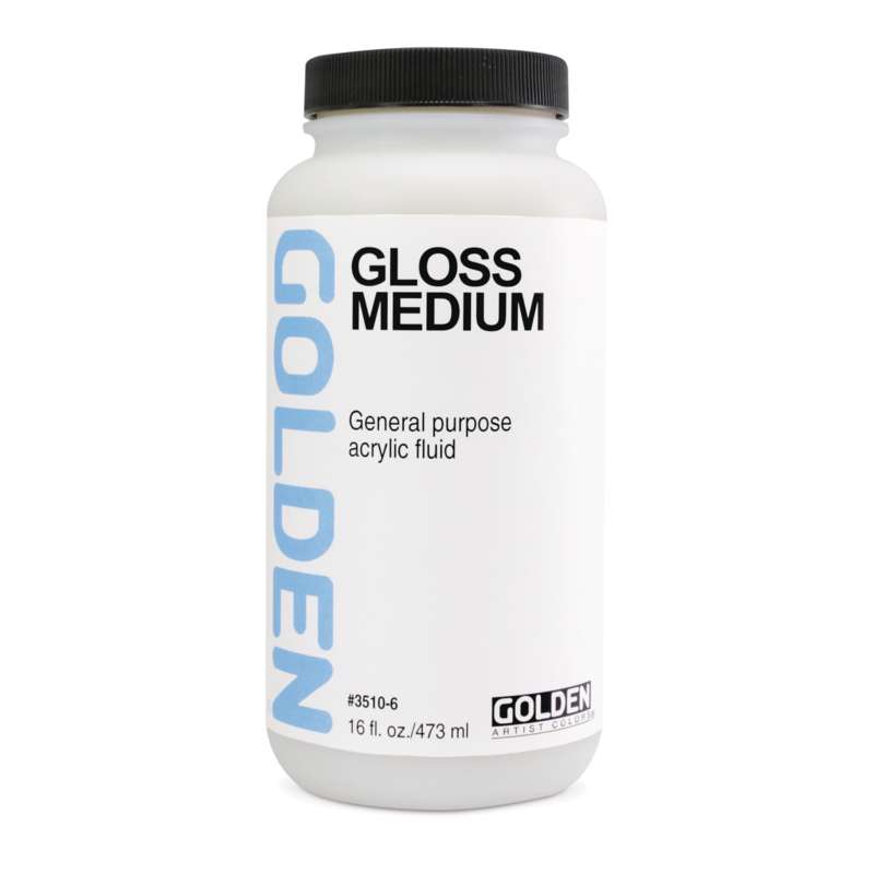 GOLDEN Polymer Medium (Glänzend), 473 ml