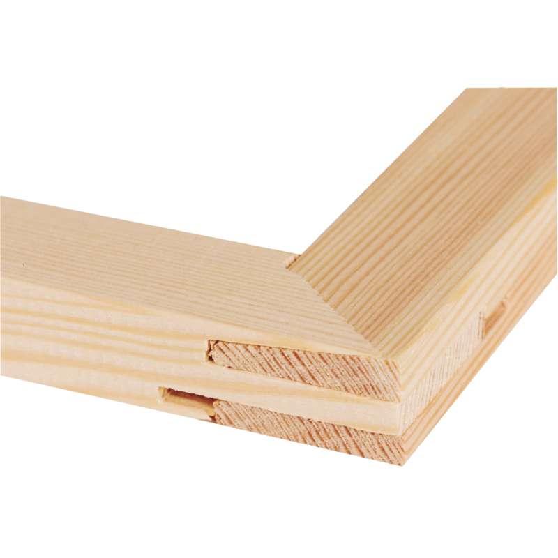 GERSTAECKER Leere Keilrahmen, 73 cm x 60 cm (20F), Profil 45 mm x 20 mm, 1. Rechteckige Formate