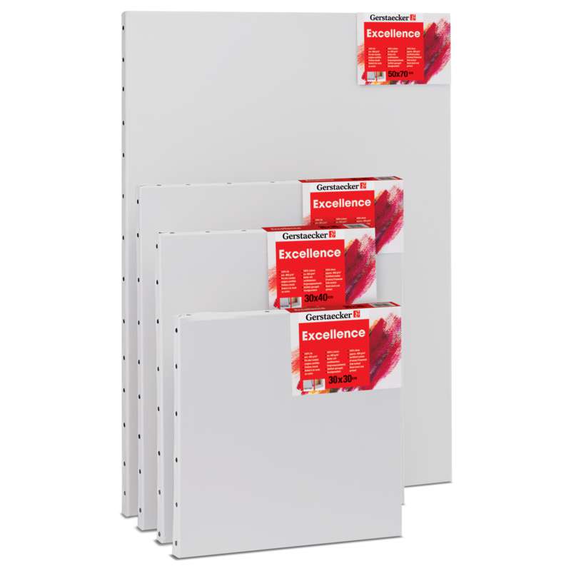 GERSTAECKER Excellence Keilrahmen Reinleinen, 120 cm x 160 cm, 24 mm, 460 g/m²