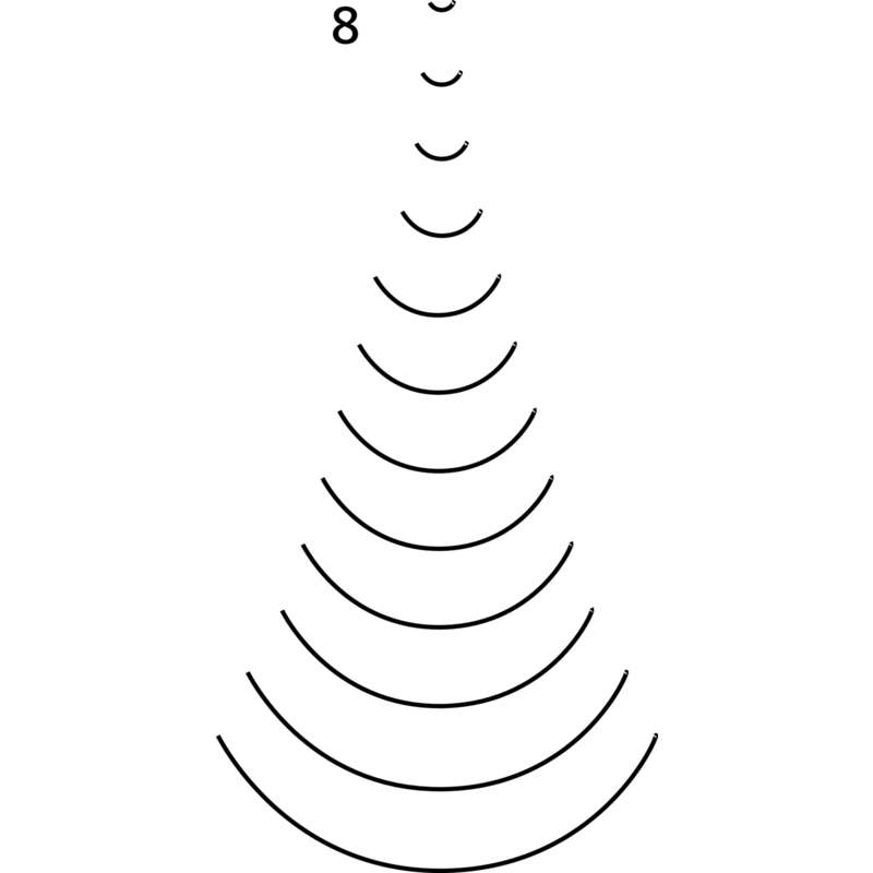 KIRSCHEN Hohlbeitel Stich 8 tief Schnitzbeitel, 35 mm