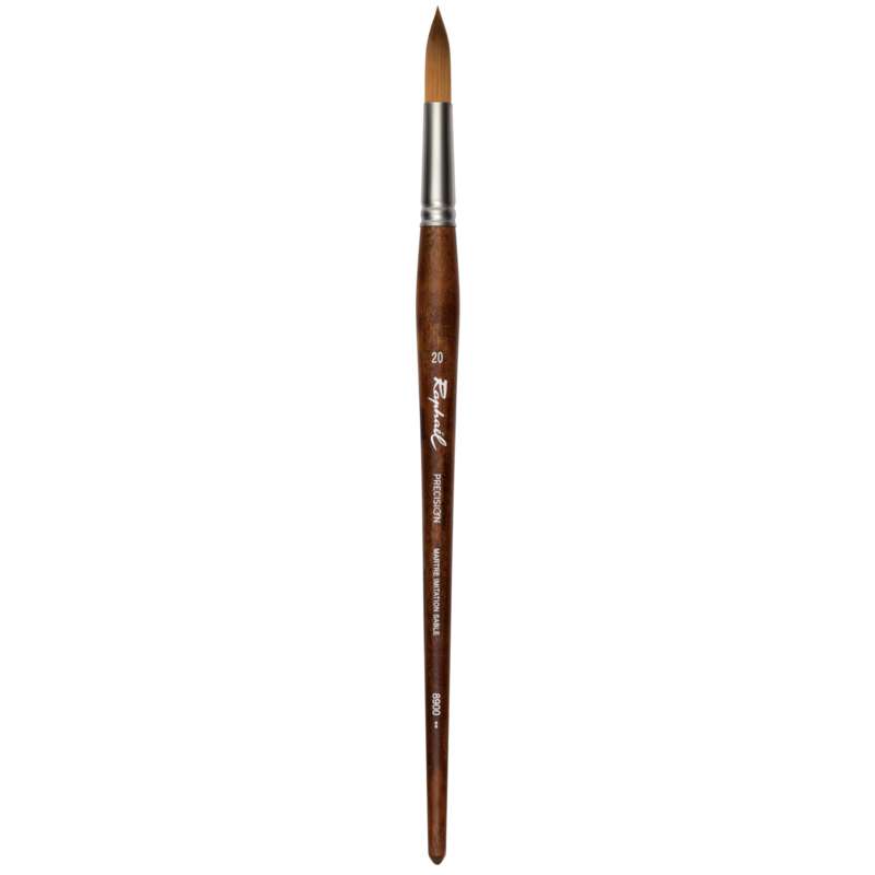 Raphaël Precision Öl und Acryl Pinsel Serie 8900, Rundpinsel, 20, 11,20