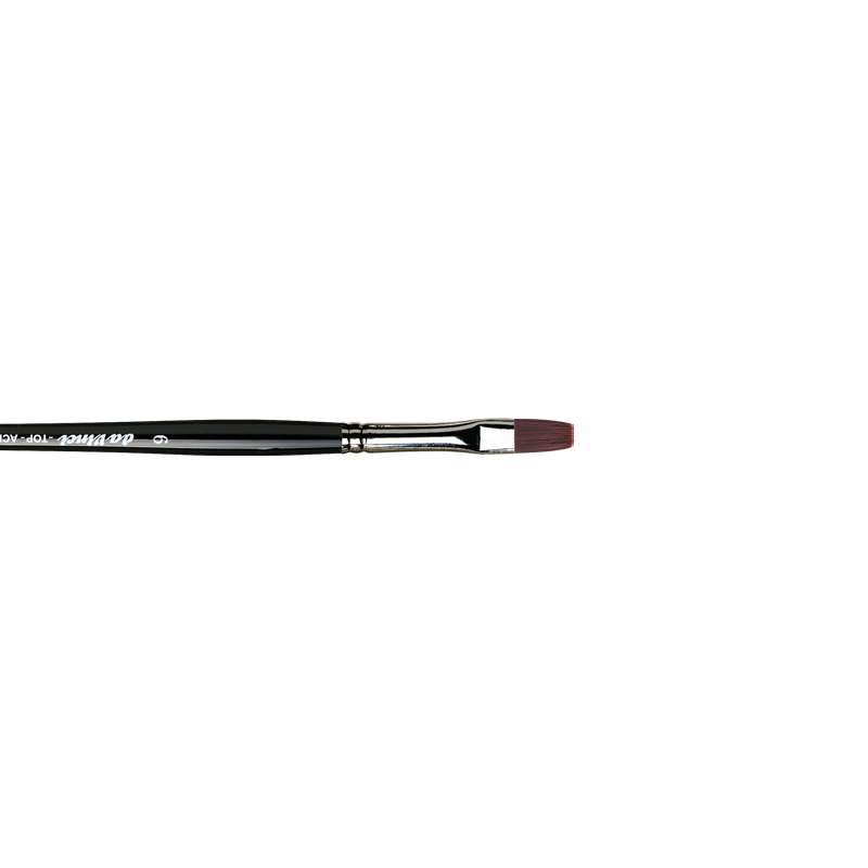 da Vinci TOP-ACRYL Pinsel Serie 7185K, kurzer Stiel, 6, 8,20
