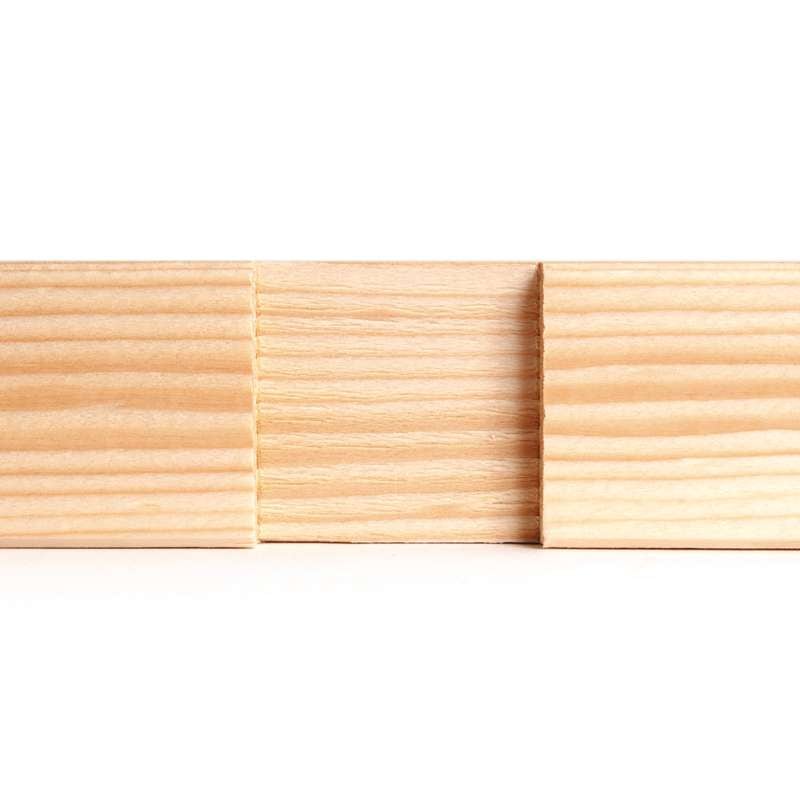 GERSTAECKER Studio Mittelstücke Keilrahmenleisten, 140 cm, 1 Stück, mit 1 Einfräsung