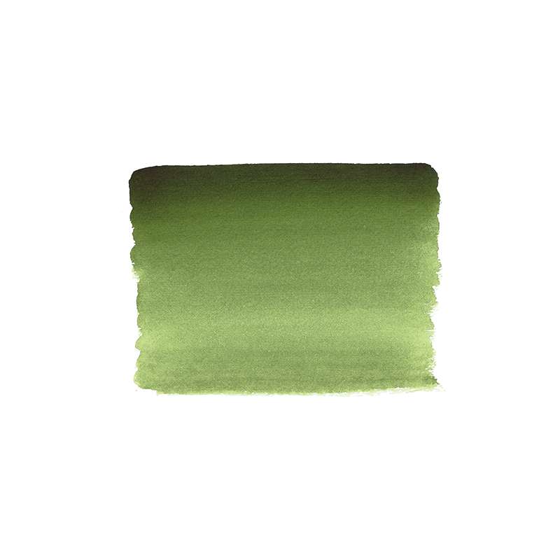 SCHMINCKE AQUA DROP flüssige Aquarellfarbe, 30-ml-Kunststoff-Pipettenflasche, Olivgrün