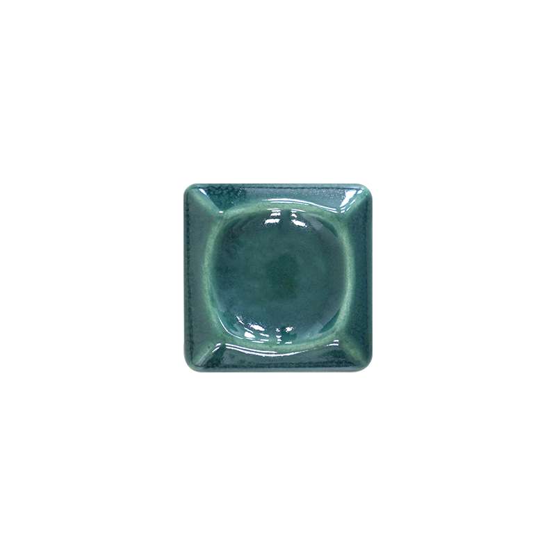 WELTE Natura Steingut Glasuren Effektglasuren & Glanzglasuren, Mittelgrün, 1 kg Pulver