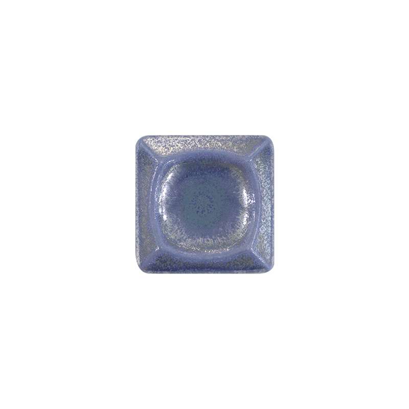 WELTE Natura Steingut Glasuren Effektglasuren & Glanzglasuren, Lüster-Goldblau, 1 kg Pulver