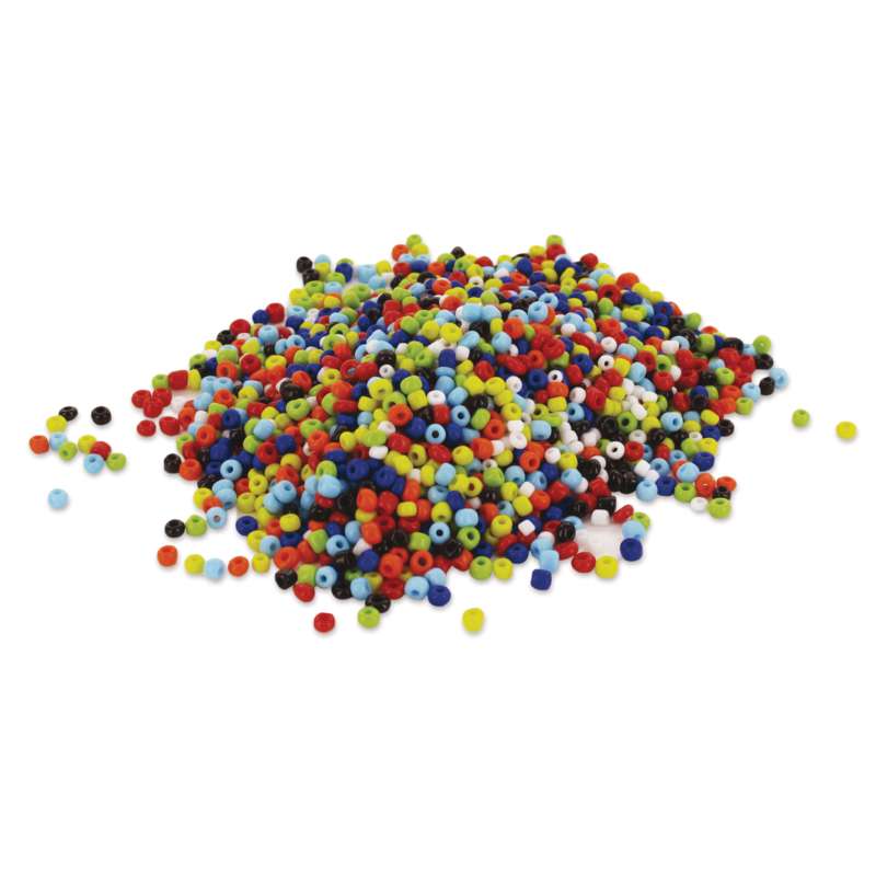 Rocailles-Perlen Sets, Opake Töne, Durchmesser: 5 mm