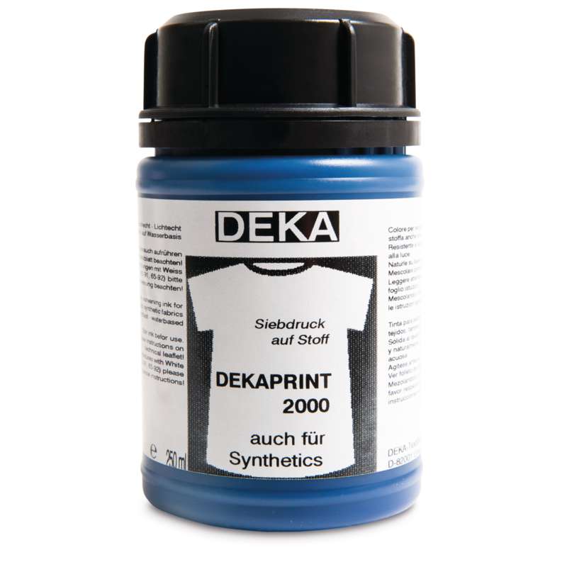 DEKAPRINT 2000 Siebdruckfarbe, Neonfarben 1000 ml, Neon-Orange