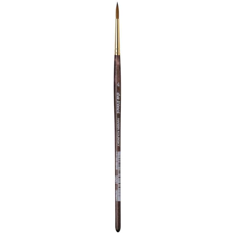 da Vinci Rotmarder-Aquarellpinsel, Serie 1526Y Harbin-Kolinsky Pinsel, 4, 2,35