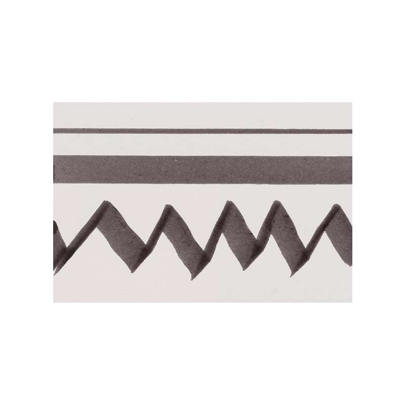 Talens ECOLINE Duotip Marker, Schwarz