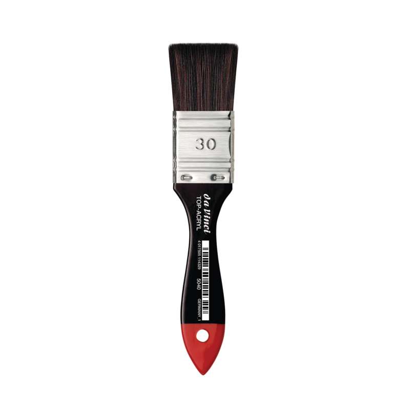 da Vinci TOP ACRYL, Serie 5040, breiter Synthetikpinsel, 30, 30,00