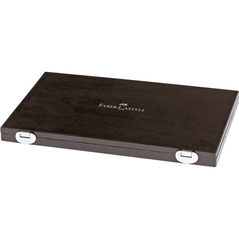 FABER-CASTELL Albrecht Dürer Künstler-Aquarellstifte Holzkoffer plus Accessoires, 48 Stifte