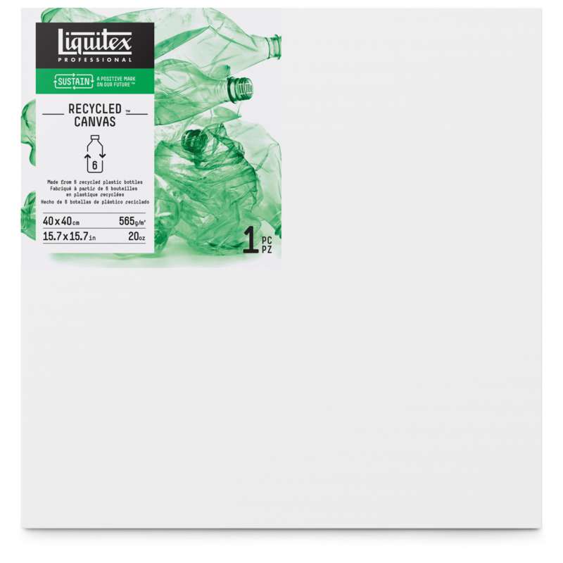 Liquitex Recycled Keilrahmen, 40 cm x 40 cm, Traditional – Profiltiefe ca. 1,9 cm