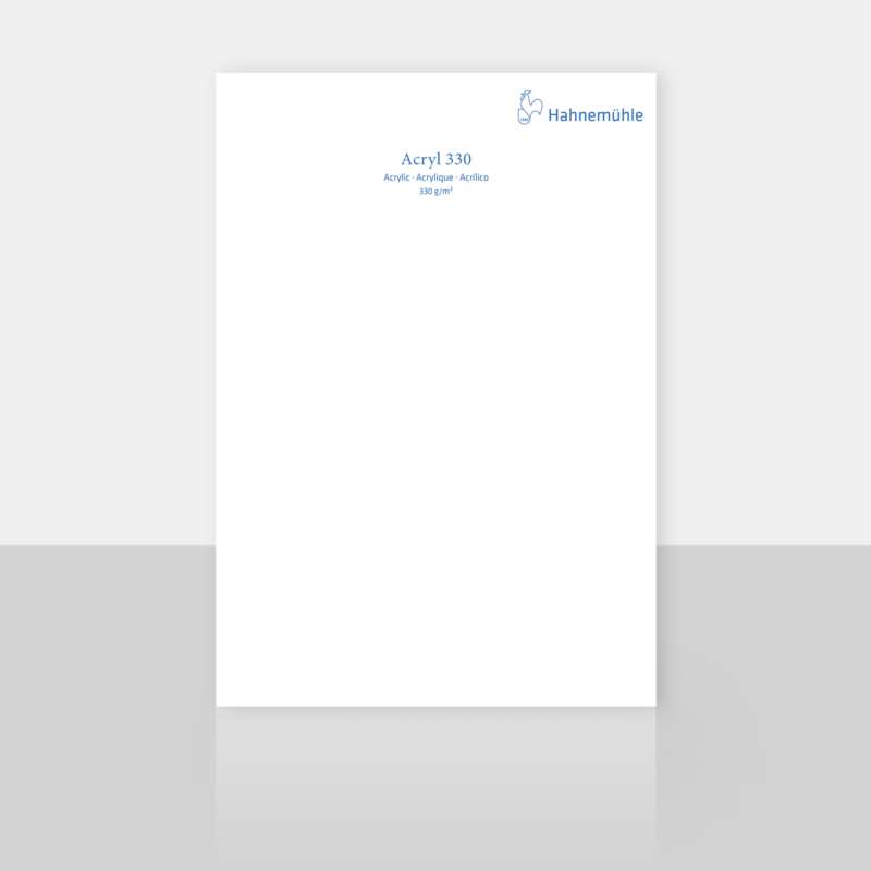 Hahnemühle Acrylkarton, 30 cm x 40 cm, 50er-Pckg., 330 g/m²