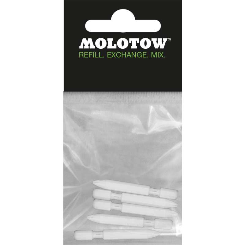 MOLOTOW Crossover extrafeine Markerspitzen, 1 mm, 5er-Set