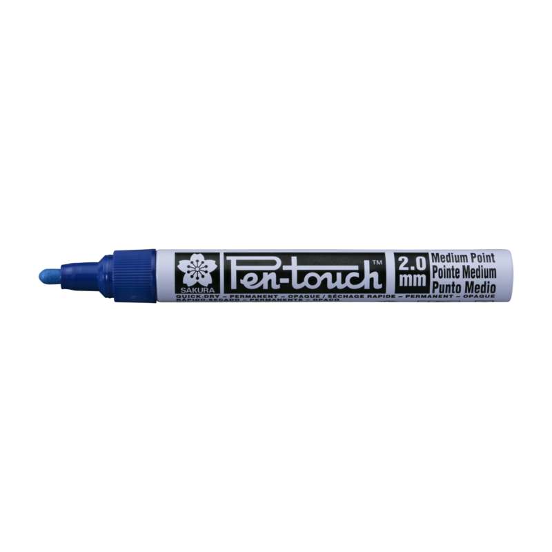 SAKURA Pen-Touch M (2 mm), einzeln, Blau