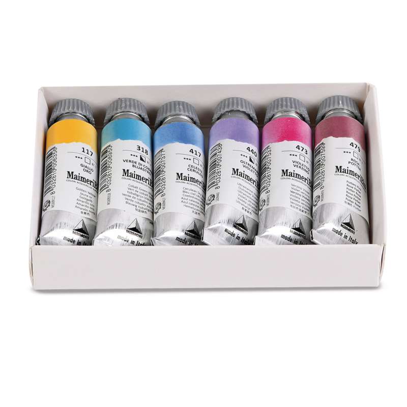 MaimeriBlu Aquarellfarben 6er-Sets, Provence, Set