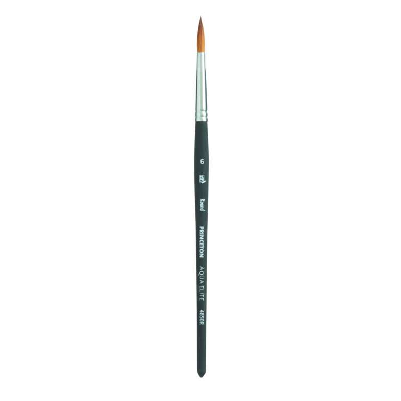 PRINCETON AQUA ELITE Aquarellpinsel, Serie 4850, rund, 6, 3,77