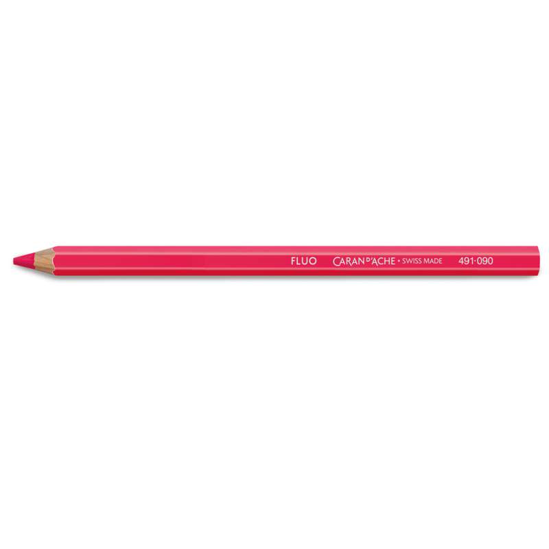 CARAN d’ACHE MAXI FLUO fluoreszierenden Farbstifte, Pink fluo